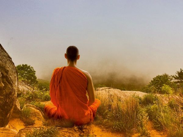 Produktbild: CALVENDO Puzzle Meditation in Thailand | 1000 Teile Lege-Gr&ouml;&szlig;e 64x48cm Foto-Puzzle f&uuml;r gl&uuml;ckliche Stunden