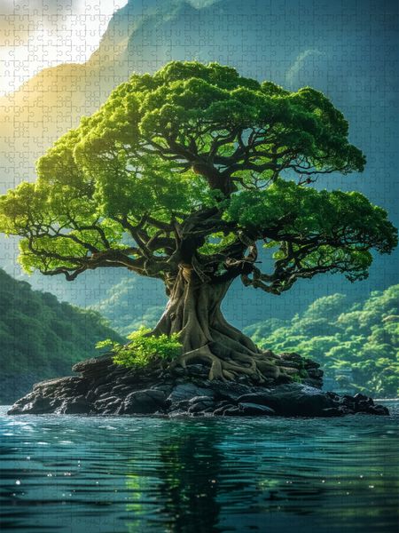 Produktbild: CALVENDO Puzzle Ein Motiv aus dem Kalender Die Bedeutung von Wasser | 1000 Teile Lege-Gr&ouml;&szlig;e 64x48cm Foto-Puzzle f&uuml;r gl&uuml;ckliche Stunden