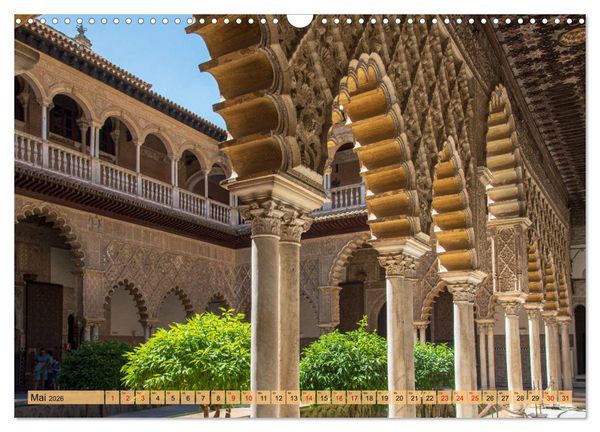 Produktbild: Sevilla - Unterwegs in Spanien (Wandkalender 2026 DIN A3 quer), CALVENDO Monatskalender