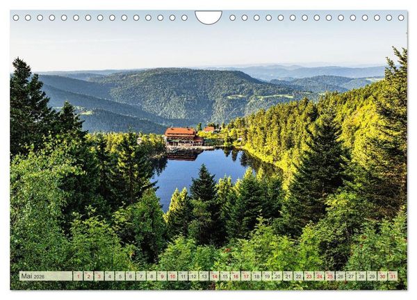Produktbild: Karseen im Nordschwarzwald (Wandkalender 2026 DIN A4 quer), CALVENDO Monatskalender