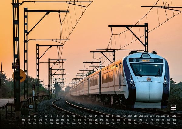 Produktbild: Eisenbahn - faszinierende Bahnwelt - 2027 - Kalender DIN A3