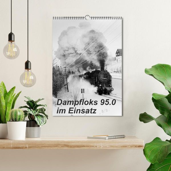 Produktbild: Dampfloks 95.0 im Einsatz (Wandkalender 2026 DIN A3 hoch), CALVENDO Monatskalender