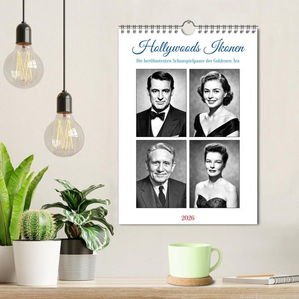 Produktbild: Hollywoods Ikonen (Wandkalender 2026 DIN A4 hoch), CALVENDO Monatskalender