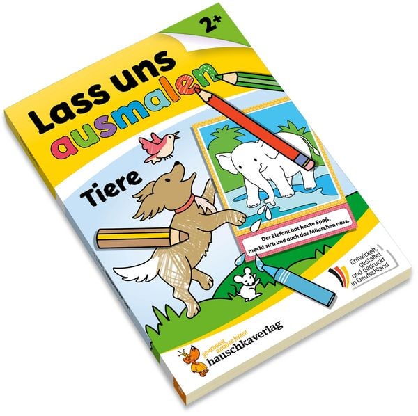 Produktbild: Lass uns ausmalen &ndash; Mein Ausmalbuch ab 2 - Tiere
