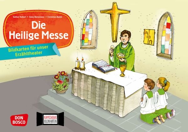 Produktbild: Die Heilige Messe. Kamishibai Bildkartenset.