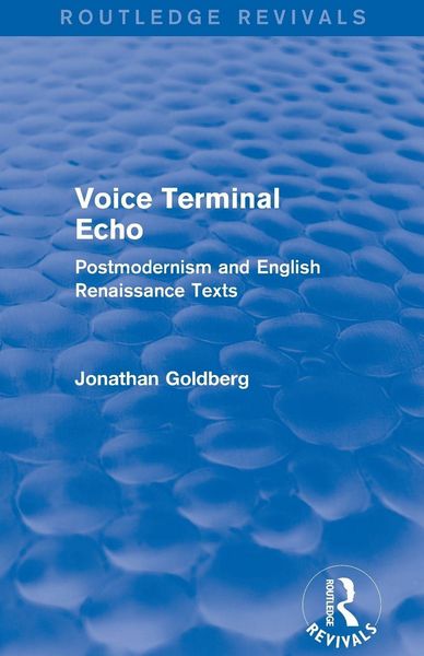 Produktbild: Voice Terminal Echo (Routledge Revivals)