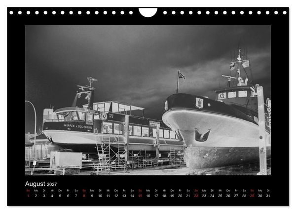 Produktbild: Schiffe anders (Wandkalender 2027 DIN A4 quer), CALVENDO Monatskalender