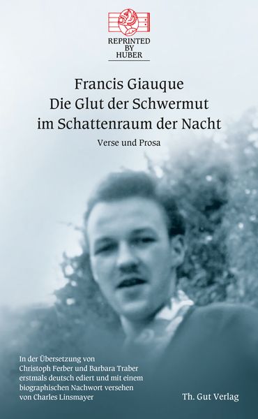 Produktbild: &laquo;Die Glut der Schwermut im Schattenraum der Nacht.&raquo; Gedichte und Prosa
