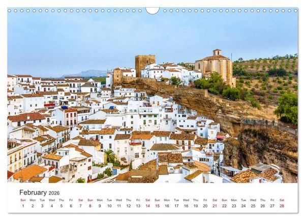 Produktbild: Andalusia (Wall Calendar 2026 DIN A3 landscape), CALVENDO 12 Month Wall Calendar
