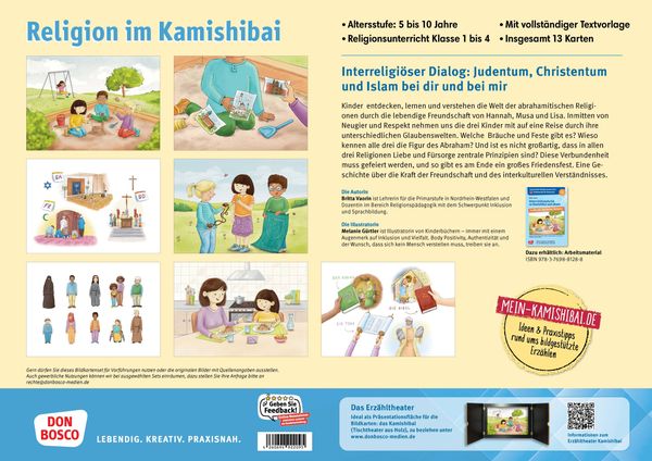 Produktbild: Erz&auml;hl mir von deiner Religion. Kamishibai Bildkartenset