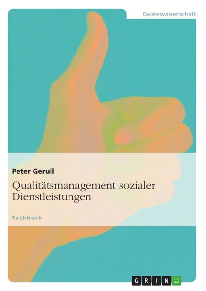 Produktbild: Qualit&auml;tsmanagement sozialer Dienstleistungen