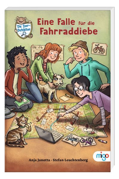 Die Isar-Detektive 3. Eine Falle für die Fahrraddiebe