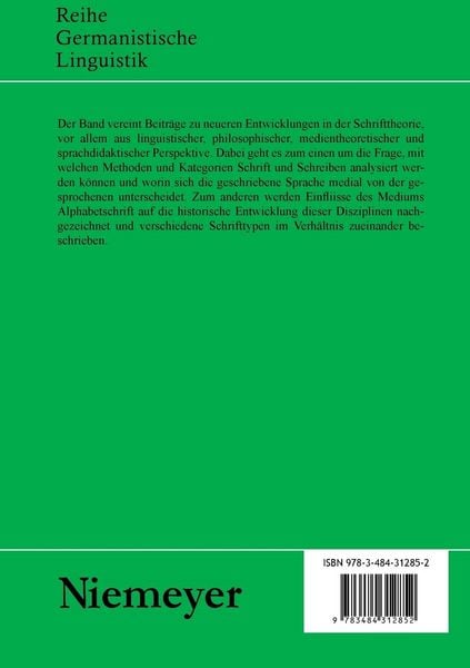 Produktbild: Philosophie der Schrift
