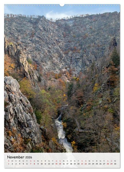 Produktbild: Das Bodetal - Der Grand Canyon des Ostens (hochwertiger Premium Wandkalender 2026 DIN A2 hoch), Kunstdruck in Hochglanz
