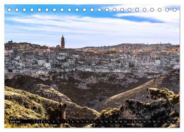 Produktbild: Matera (Tischkalender 2026 DIN A5 quer), CALVENDO Monatskalender