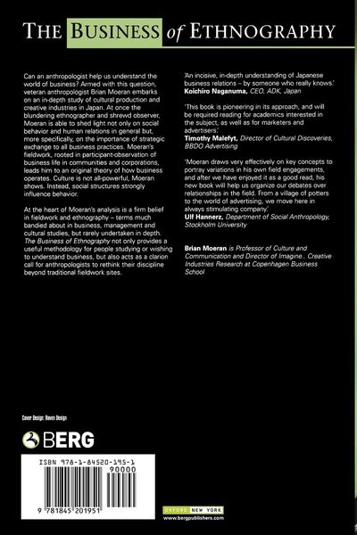Produktbild: The Business of Ethnography