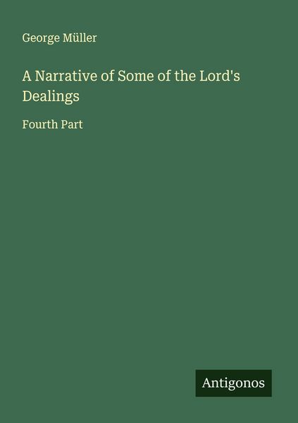 Produktbild: A Narrative of Some of the Lord's Dealings