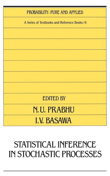 Produktbild: Statistical Inference in Stochastic Processes