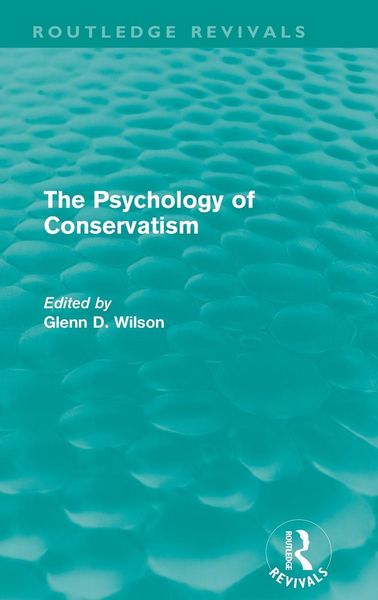 Produktbild: The Psychology of Conservatism (Routledge Revivals)