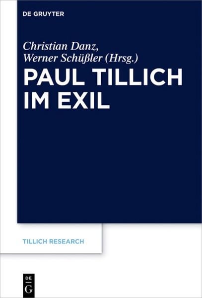 Produktbild: Paul Tillich im Exil