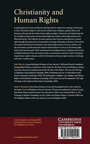 Produktbild: Christianity and Human Rights
