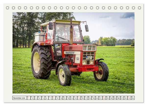 Produktbild: Alte Sch&auml;tzchen - Traktoren (Tischkalender 2026 DIN A5 quer), CALVENDO Monatskalender