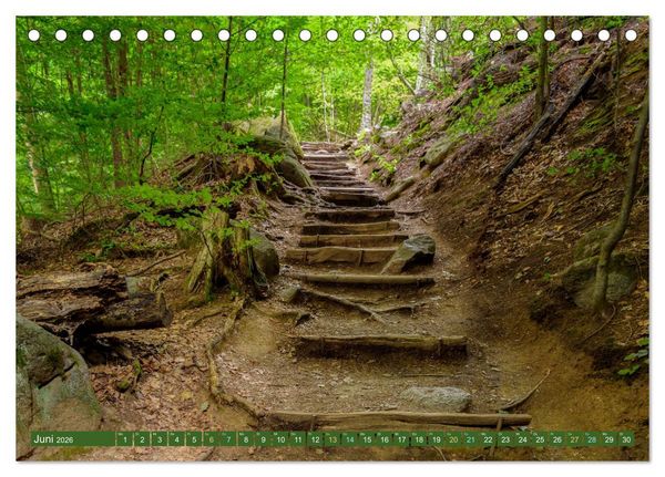Produktbild: Das Felsenmeer - Natur pur im Odenwald (Tischkalender 2026 DIN A5 quer), CALVENDO Monatskalender