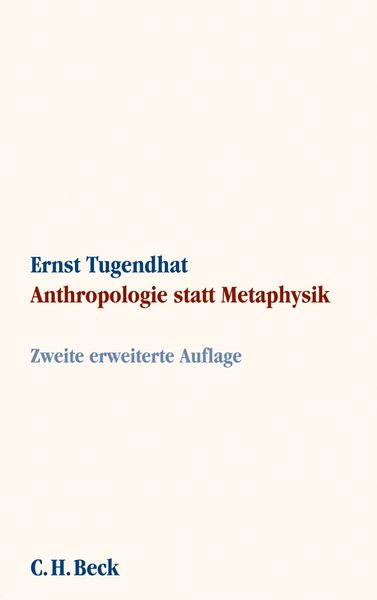 Produktbild: Anthropologie statt Metaphysik