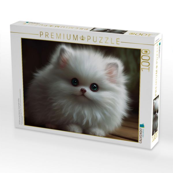 Produktbild: CALVENDO Puzzle Ein Motiv aus dem Kalender Zauberhafte Fluffies | 1000 Teile Lege-Gr&ouml;&szlig;e 64x48cm Foto-Puzzle f&uuml;r gl&uuml;ckliche Stunden