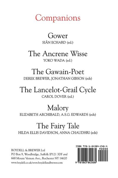 Produktbild: A Companion to Middle English Prose