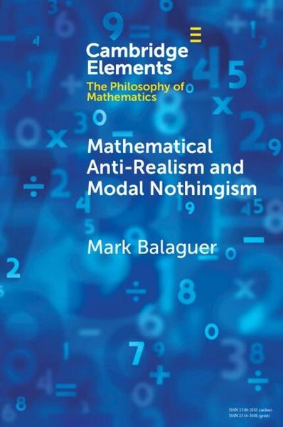 Produktbild: Mathematical Anti-Realism and Modal Nothingism