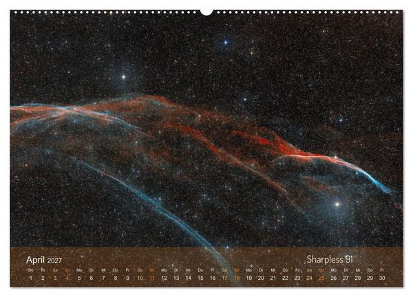 Produktbild: Deep Sky Kalender (Wandkalender 2027 DIN A2 quer), CALVENDO Monatskalender