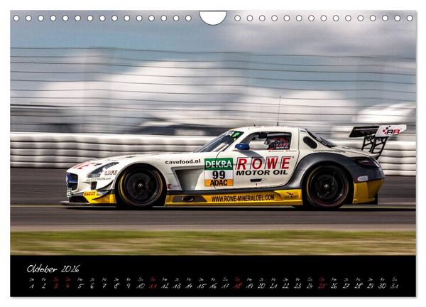 Produktbild: EMOTIONS ON THE GRID - GT Masters (Wandkalender 2026 DIN A4 quer), CALVENDO Monatskalender