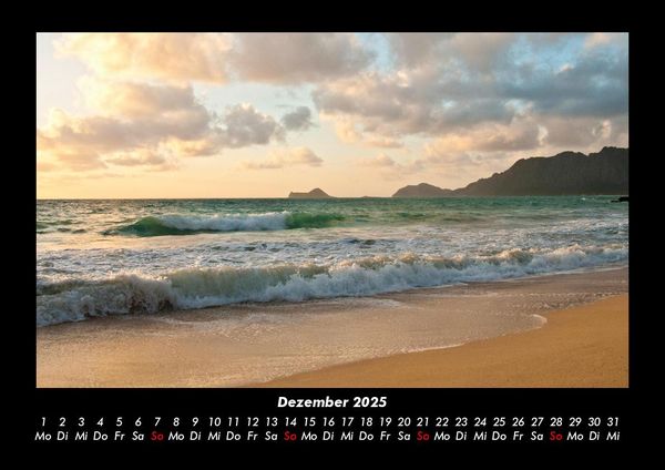 Produktbild: Str&auml;nde der Welt 2025 Fotokalender DIN A3