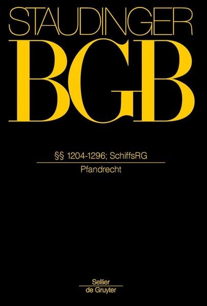 Produktbild: &sect;&sect; 1204-1296; SchiffsRG
