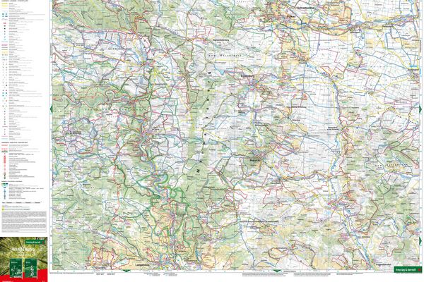 Produktbild: Freytag & berndt Wanderkarte WK 0073 Nationalpark Thayatal, Kamptal - Znaim - Retz - Gars am Kamp 1:50.000