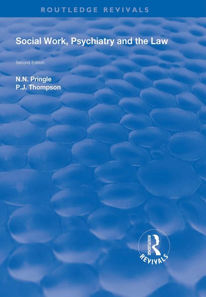 Produktbild: Social Work, Psychiatry and the Law