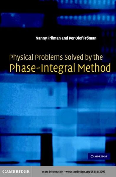 Produktbild: Physical Problems Solved by the Phase-Integral Method