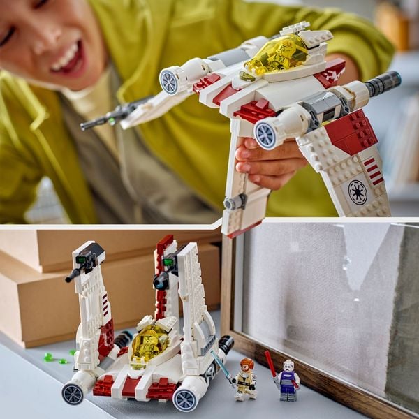 Produktbild: LEGO Star Wars 75432 The Clone Wars V-19 Torrent-Sternjäger, Spielzeug