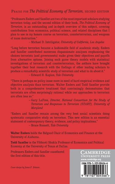 Produktbild: The Political Economy of Terrorism
