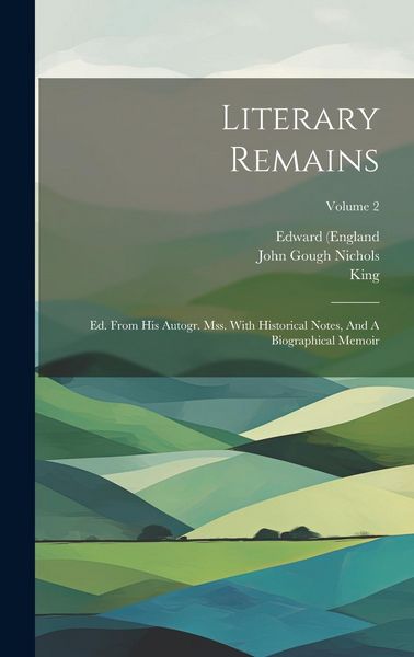 Produktbild: Literary Remains