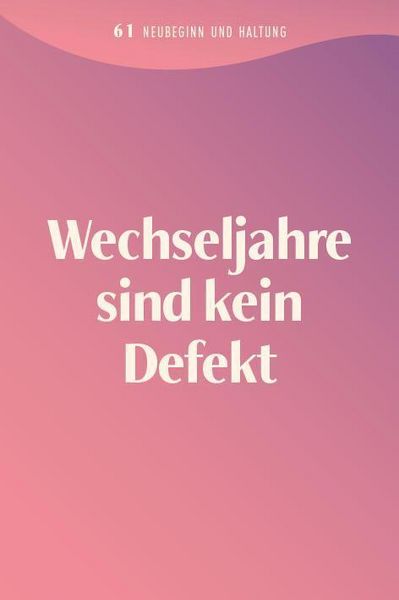 Produktbild: Wechseljahre &ndash; Powerjahre