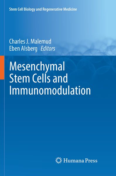 Produktbild: Mesenchymal Stem Cells and Immunomodulation