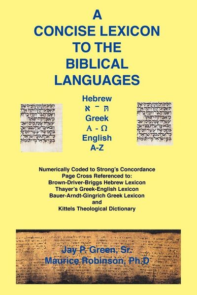 Produktbild: Concise Lexicon to the Biblical Languages