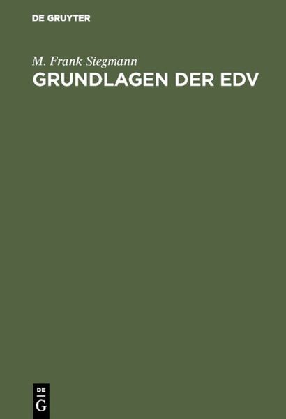 Produktbild: Grundlagen der EDV