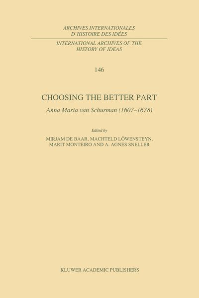 Produktbild: Choosing the Better Part