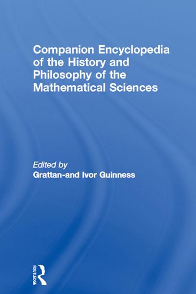 Produktbild: Companion Encyclopedia of the History and Philosophy of the Mathematical Sciences