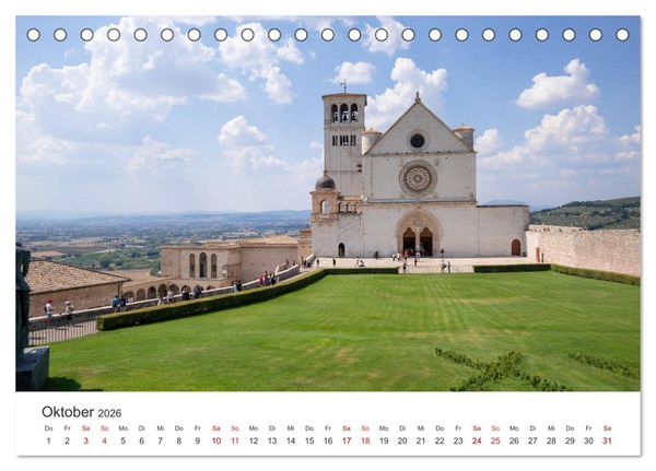 Produktbild: Die Marken - Italien wo es am sch&ouml;nsten ist (Tischkalender 2026 DIN A5 quer), CALVENDO Monatskalender