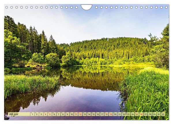 Produktbild: Karseen im Nordschwarzwald (Wandkalender 2026 DIN A4 quer), CALVENDO Monatskalender