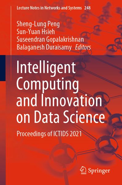 Produktbild: Intelligent Computing and Innovation on Data Science